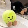 1pc 10cm Cute Basketball Football Tennis Baseball Billiards Plush Toys Soft Stuffed Balls Pillow Players Souvenir Birthday Gift