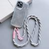 With Replacement Patch Mobile Phone Lanyard Detachable Wrist Strap  Phone Accessories
