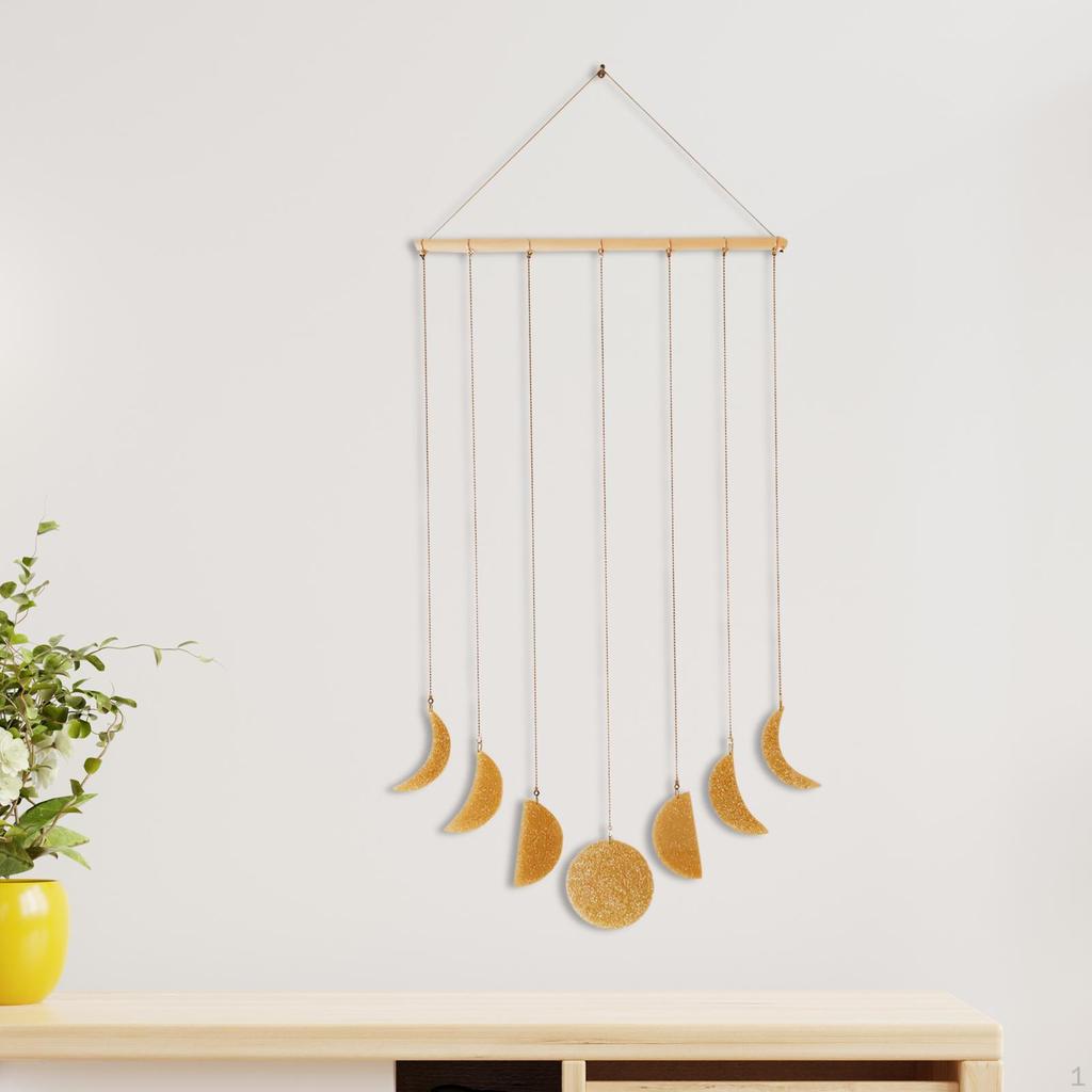 Настенное искусство с фазами Луны для декора дома и офиса