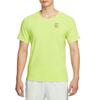 Dri-FIT Comfortable Short Sleeve Round Neck Tennis Shirt Men Tops Green FZ6911-736