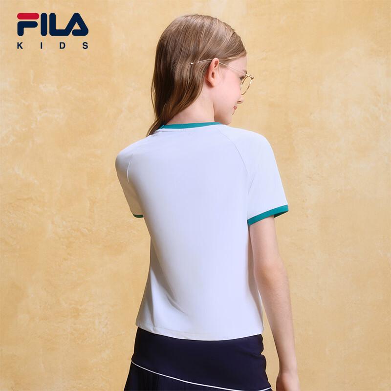 FILA Girls' Knit Short Sleeve T-Shirt