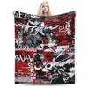 Kamen Rider Warm Soft Blankets  Boy Girl Plush Throw Blanket Novelty Home Decor Flannel Bedspread Sofa Bed Cover