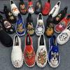 Order A Size Up Hand Embroidered Old Beijing Cloth Shoes Canvas Shoes Couple Casual Shoes