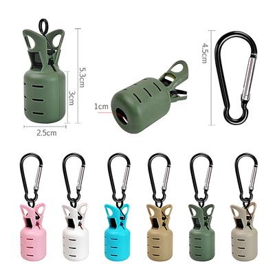 Комплект защитных приспособлений для приманки Squid Jig, 6 шт., крючки Webfoot Octopus Egi, чехол для приманки в виде зонтика для каракатицы с карабином для рыболовных снастей