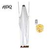 Утяжеленный тканевый привидение, подвесное качающееся украшение на Хэллоуин, светодиодное большое жуткое украшение для уличного дерева, с пультом дистанционного управления для сада