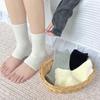 Ballet Trend, Pure Desire Style, Slimming Half-toe Open-toe Socks, Foot Socks, Pure Cotton Double-needle Fish-mouth Socks