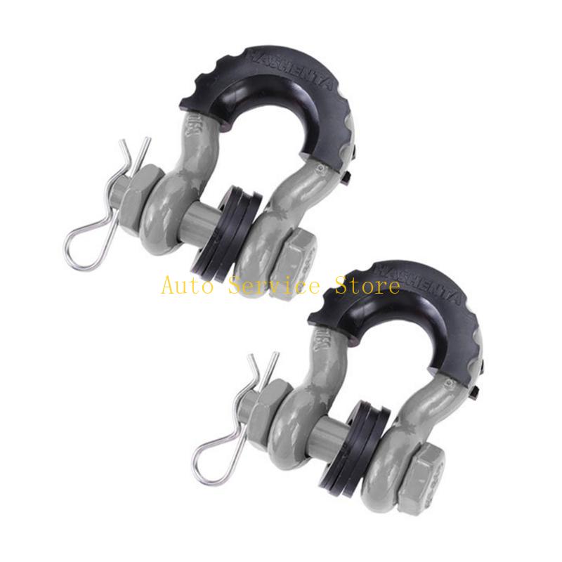 462A D-Ring Shackle for Off-Road Vehicle Recovery Towing Gear Anti-Rust