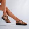 Genuine Leather Mink Women's Leather Sandals
