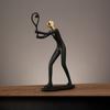 Sports Figure Modeling Resin Decoration Home Living Room Porch TV Cabinet Wine Cabinet Bookcase Office Desktop Decoration