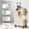 Multifunctional Trolley Suitcase: 20-inch Carry-On & 26-inch Large Capacity with Universal Wheels, Ideal for Students and Travelers