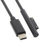 USB 3.1 Type C USB-C DC 12-15V To Surface Pro3 Pro4 Pro5 Pro6 Book Charge Cable