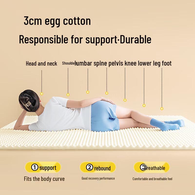 Складной наматрасник из пены с эффектом памяти SleepHero