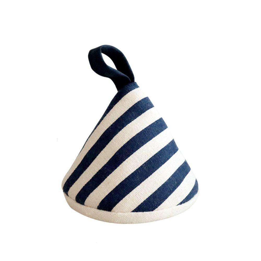 Тканевый чехол для кастрюли, предотвращающий ожоги, треугольная шляпа, хлопковый держатель для кастрюли, защита для рук, ручка для кастрюли, кухня