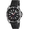YA136303 Dive Black Dial Silicone Band Men's Watch