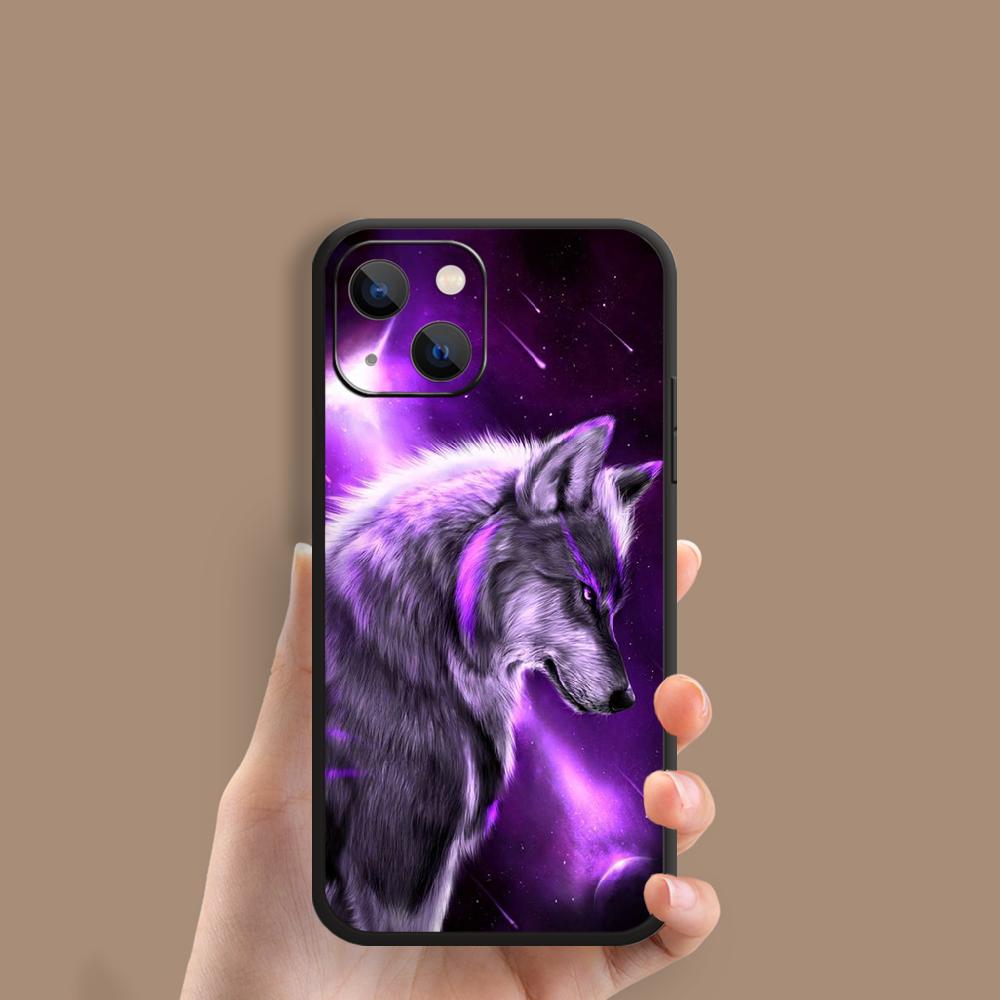 Чехол для телефона Babaite Angry Snow Wolf для iPhone Samsung Galaxy Redmi Xiaomi Oppo OnePlus Note SA 7 8 9 10 11 12 13 14 20 21 22 23 53 54 Pro Plus Ultra
