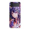 Genshin Impact Hu Tao Xiao Clear Phone Case For Samsung Galaxy Z Flip 4 5 Transparent High Hard PC For Galaxy Z Flip 3 5 Cover