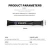 2Pcs Car Seat Gap Filler Strip Soft Pads Leather Car Styling Spacer For Volvo Xc60 Xc90 V40 V60 S60 V50 V90 S80 C40 XC40 V70 C30