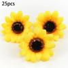 25шт искусственные головки подсолнечника свадьба домашний офис декор ремесла