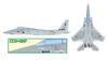 PLATZ 1/72 F-15J Игл Совместные учения Японии и Австралии "Страж Бусидо 19" 201-я эскадрилья №. 900 Министр обороны Т.К.. Пластиковый моделистский набор AC-56