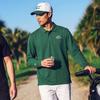 MunSingwear Мужская S Длинный рукав Поло Глубокий зеленый Mr121ptl22