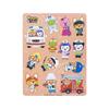 B & C Gathering Pororo Pororo Jobs, 1, 14 Pieces, Korea Best Toddler Puzzle