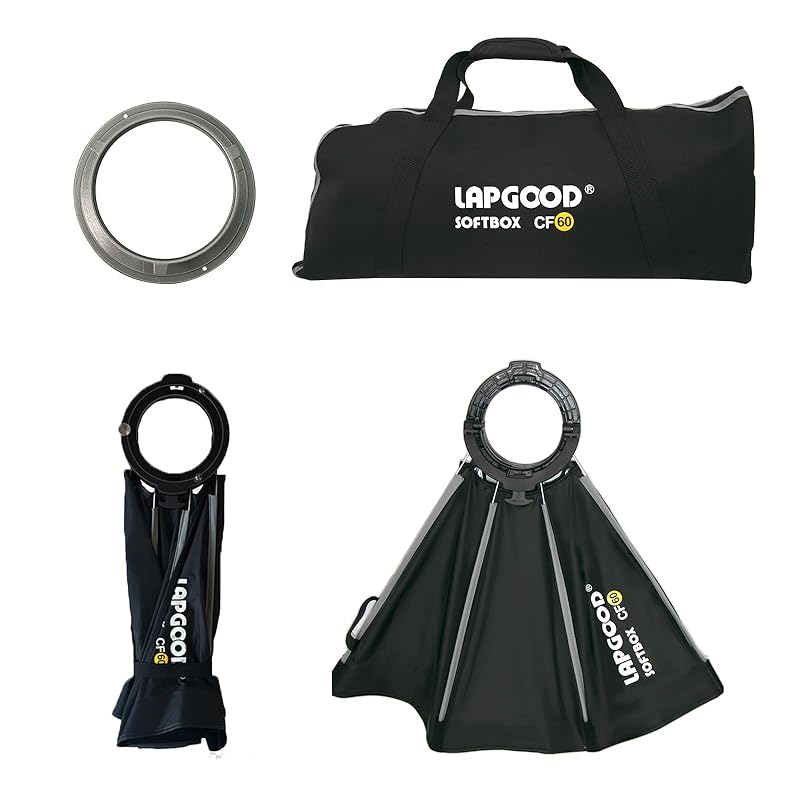 Октабокс 60 см, ручной складной софтбокс с сотовой решеткой, совместимый со стойкой Bowens V850II V850III V 860II-C/N/S/F, V860III-C/N/S/F/O,