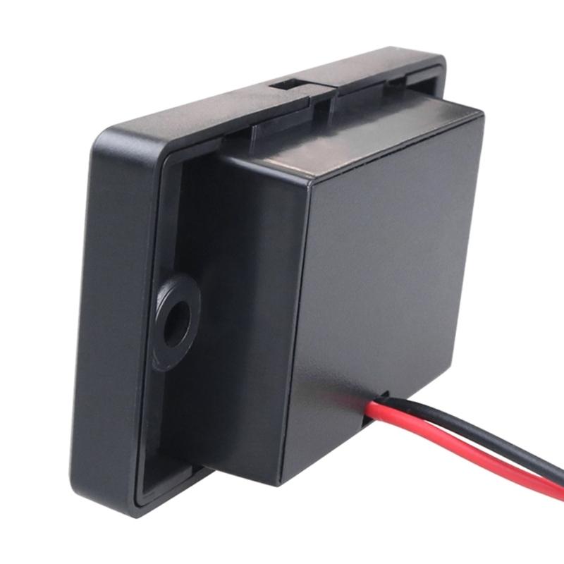 Двойное USB-зарядное устройство для автомобиля Розетка 4,8 А Выход для зарядки телефона Адаптер питания Подходит для Мотоцикла Лодки Морского транспорта Грузовика Квадроцикла Автодома