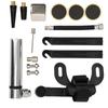Bike Tire Repair Kit Mini Bike Pump Repair Kit Accessory for Road Mountain BikesSilver