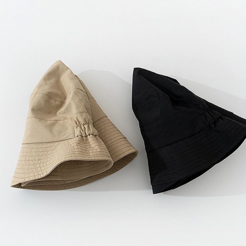 Japanese Style Fisherman Hat Wide Brim Fishing Caps Casual Bucket Hat Fishing