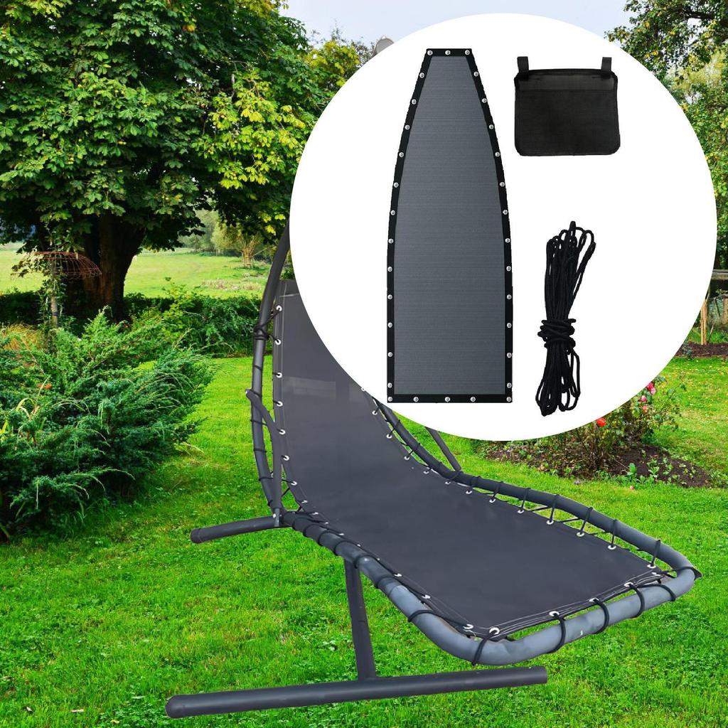 Подвесное кресло-качалка Запасная ткань Легко установить Дышащая с веревкой