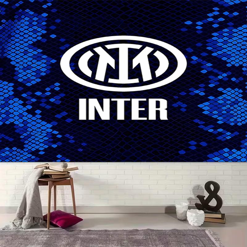 1pc FC Inter Milan logo Tapestry, Living Room, Bedroom, Office, Party Decor, Ideal Festive Gift