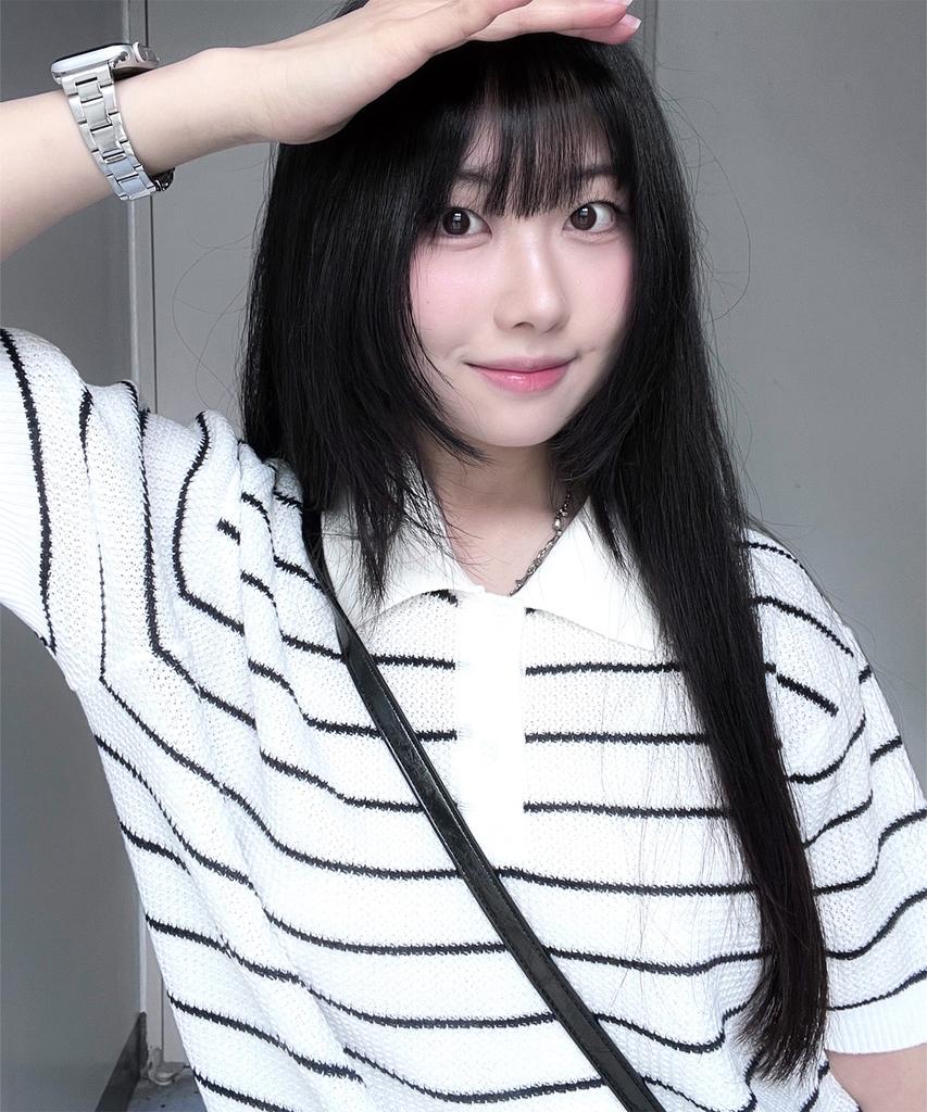 POLYGRAM Textured Striped Collared Short Sleeve Knit - 3 Colors