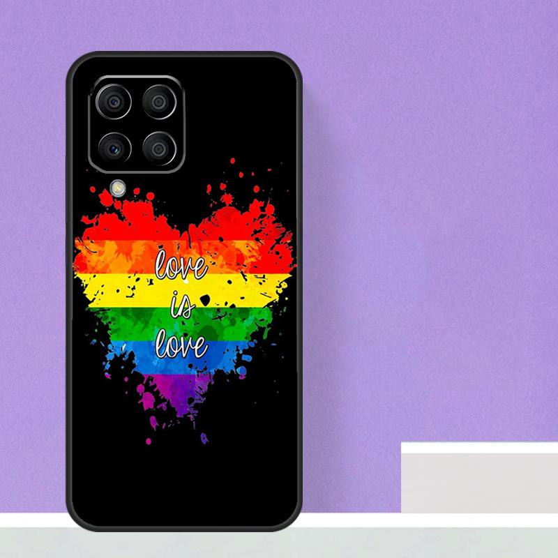 Гей лесбиянка ЛГБТ радуга гордость для Samsung Galaxy M13 M33 M53 M12 M32 M52 M14 M34 M54 M20 M51 M21 M30s M31s M15 M55 чехол