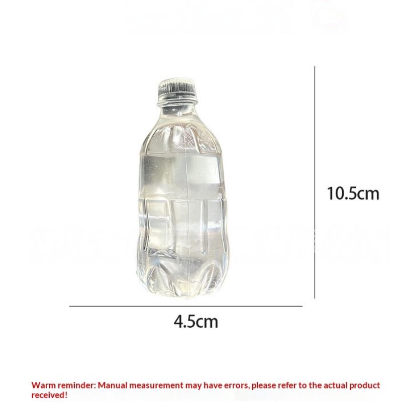Stress Relief Fidget Toy Clear Soda Bottle Shaped Soft Stretchable Squeeze Toy for Kids Classroom Prizes