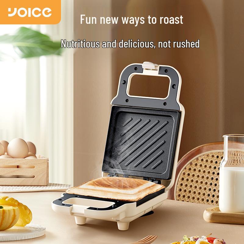 Youyi Multifunctional Breakfast & Sandwich Maker: Griddle, Grill, Toast Press & Waffle Iron.