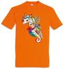 Unifairyhorse T-Shirt Unicorn Horses Fun Rainbow Tattoo Rockabilly Fairies