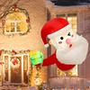 LED Lights Christmas Inflatable Dolls 3.5/6FT Blow Up Santa Inflatable Model Toys  Garden Lawn