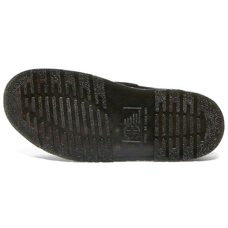 Dr. Martens Черные кроссовки унисекс с замшевыми мюлями Jorge Made in England 27492001