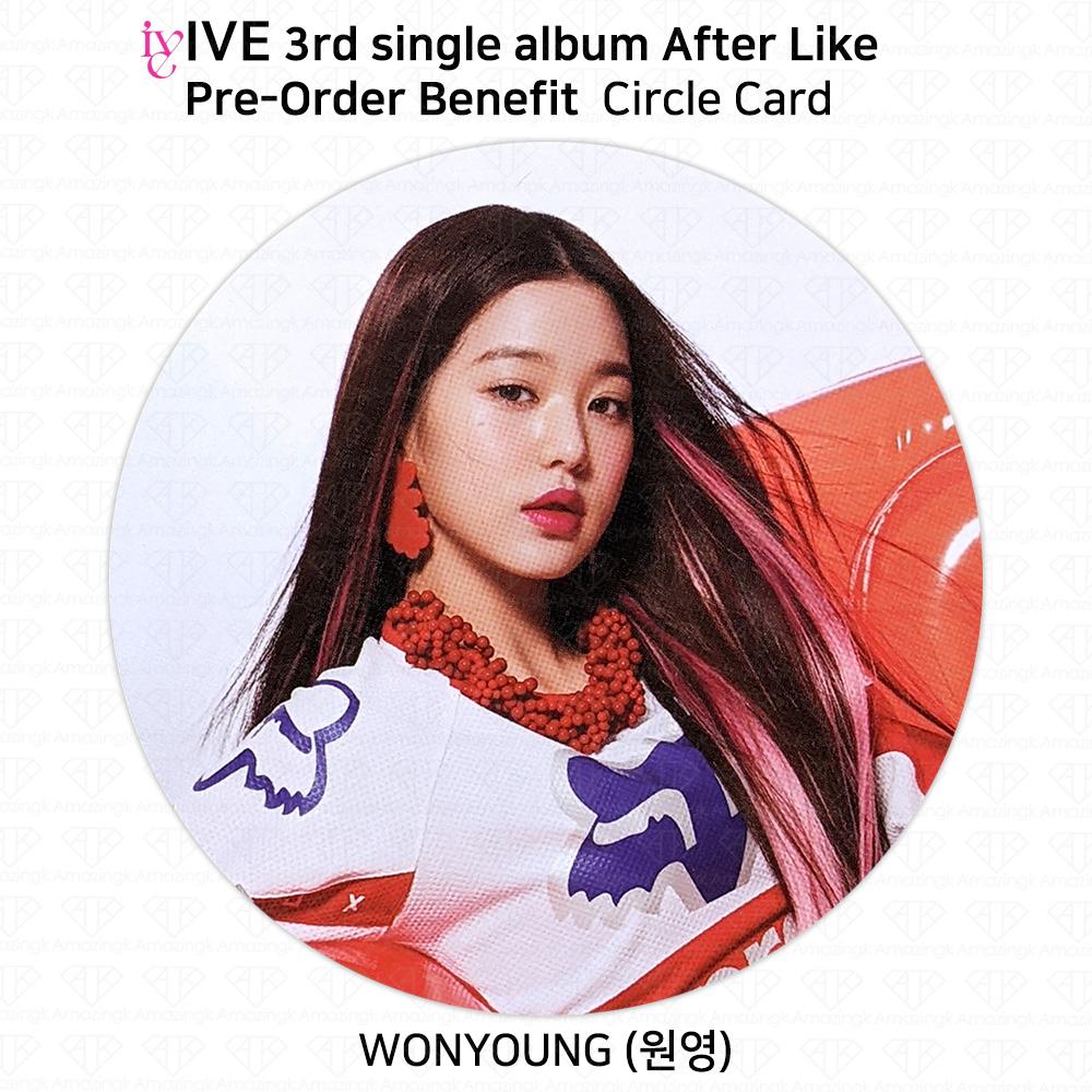 IVE 3rd Single Album After Like Official Photocard Circle Card Postcard KPOP