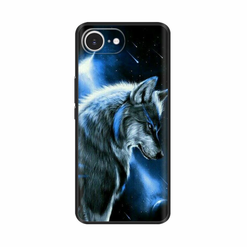 For iPhone 16e Case Black Silicone Painted Case For iPhone 16e Cover TPU Anti-drop Phone Protector Cover For iPhone 16 E Cases