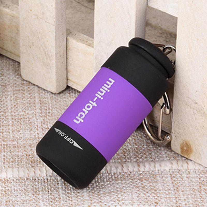 Фонарик USB карманный перезаряжаемый брелок светодиодный фонарик водонепроницаемый мини-лампа уникальный