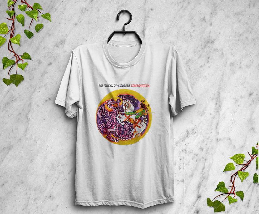 2001 BOB MARLEY amp; The WAILERS Confrontation Zion Rootswear Vintage T Shirt Unisex T-Shirt
