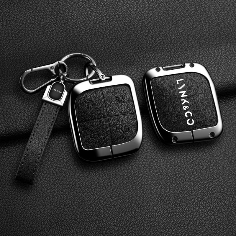 Чехол для ключа Lynk & Co 03: Защитный чехол с пряжкой против падения для моделей 01/02/05/06/08/09 - Мужской и Женский