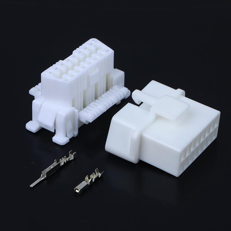 Dj7163-1.8-11/21 16-контактный 179631-1 Автомобильный OBD-разъем Диагностическая розетка Вилка Совместим с Toyota