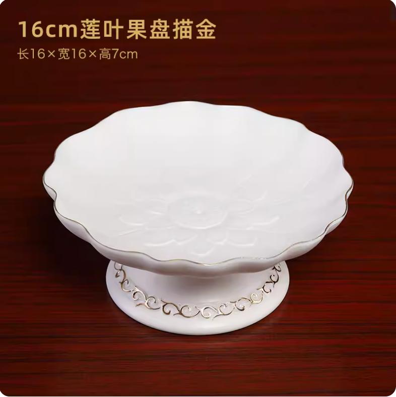 1шт керамический подсвечник в виде лотоса для домашнего использования, основание лампы с буддийским маслом, украшение для дома по фен-шуй