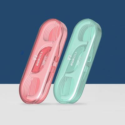 Мини 10 шт./кор. зубочистка, межзубная щетка, зубная нить, портативная зубочистка, средство для чистки зубов с трубкой для хранения