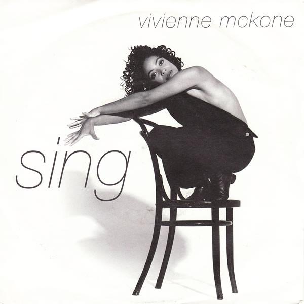 7-дюймовая пластинка VIVIENNE MCKONE Sing F183 FFRR 1992 UK Dance Electronica Б/у