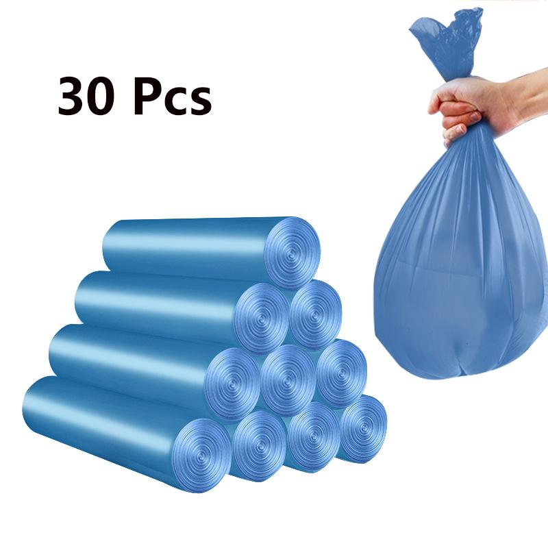 Утолщенный универсальный домашний жилой закрывающийся мешок для мусора на шнурке, автоматический кухонный дизайн