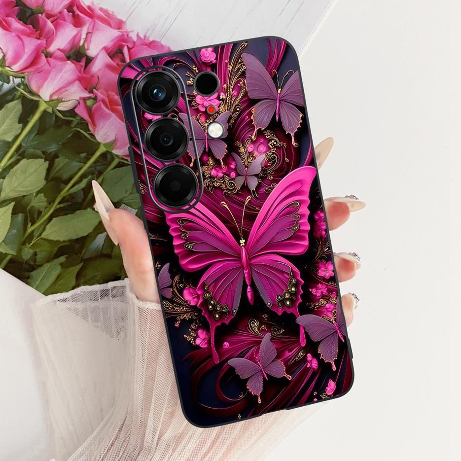 Чехол для Tecno Camon 50 4G CN5 Милый Лев Модный Расписной Чехол Мягкий ТПУ Чехол для Телефона Для Tecno Camon 50 Pro 4G CN5c Camon50 Fundas