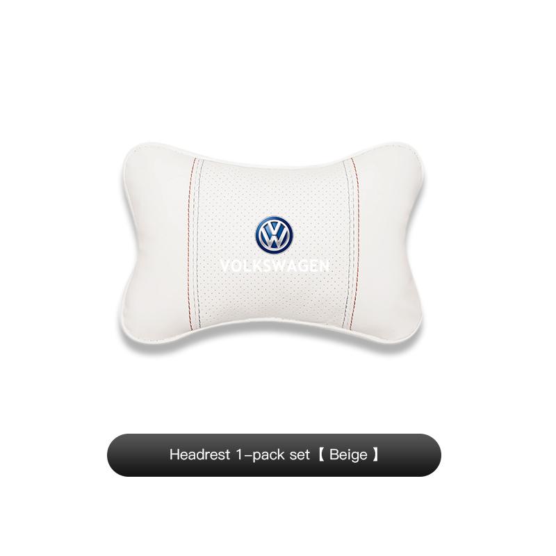 2026 Горячий Для Volkswagen VW 2025 Для Volkswagen VW Golf Amarok T5 ID3 T-Cross Jetta T-ROC Замшевая Автомобильная Подушка на Шею Подголовник Поясничная S
